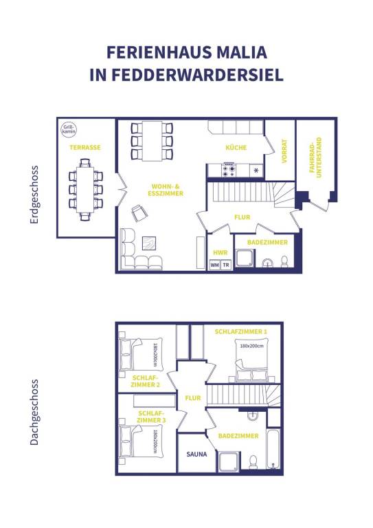 Haus Malia, Luxeriöses Ferienhaus direkt an der Nordsee — photo 4