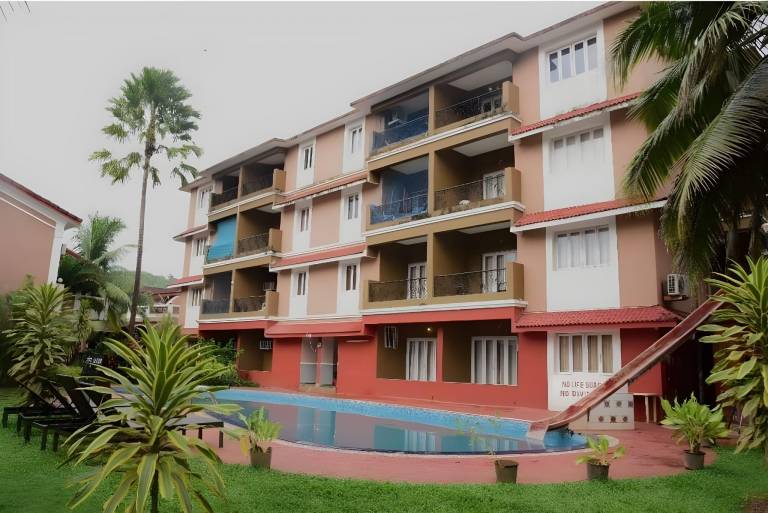 Vacation home with terrace in Calangute