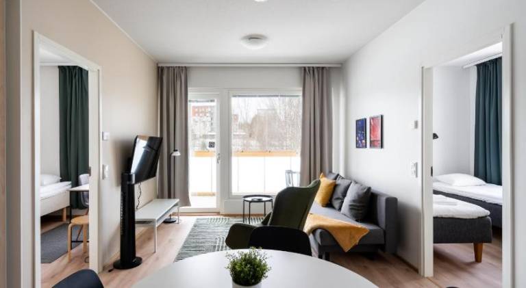 Apartment with 3 rooms for 5 persons in Helsinki