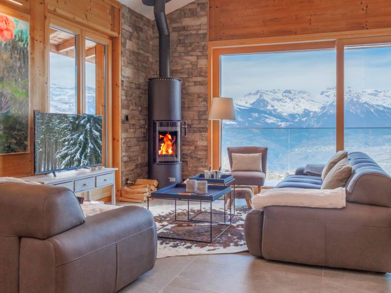 Ferienhaus in Nendaz, Wallis für max. 7 Gäste