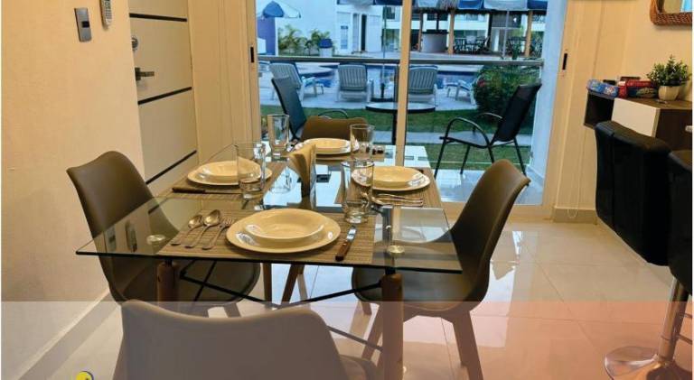 Holiday apartment with pool in Manzanillo