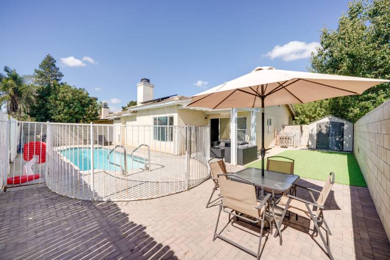 Private Pool & Patio Pet Friendly Bakersfield Gem