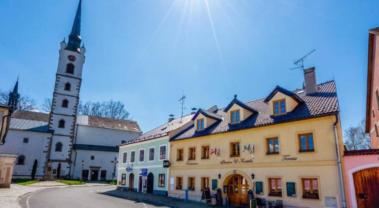 Pension U Kostela in Cesky Krumlov