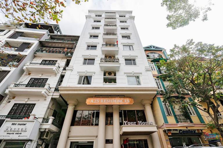 Serviced apartment with patio in Hanoi