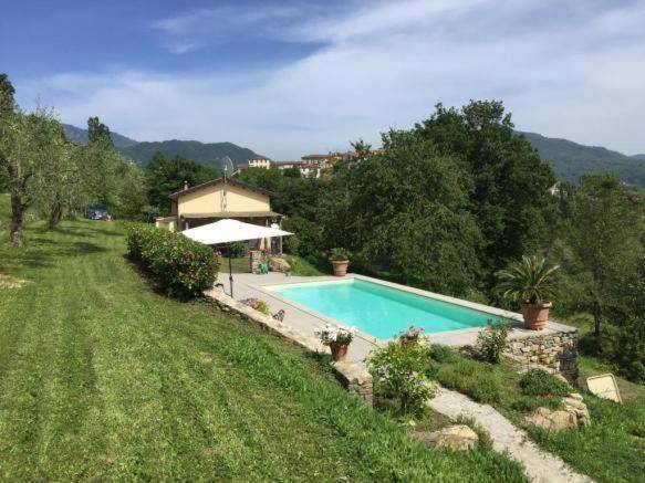 House with pool in Carrara