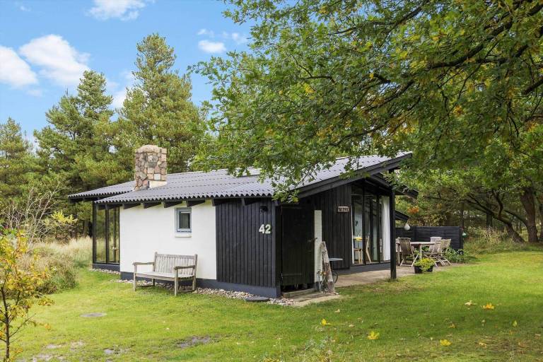 Ferienhaus mit Hund in Kongsmark f&uuml;r max. 3 Personen