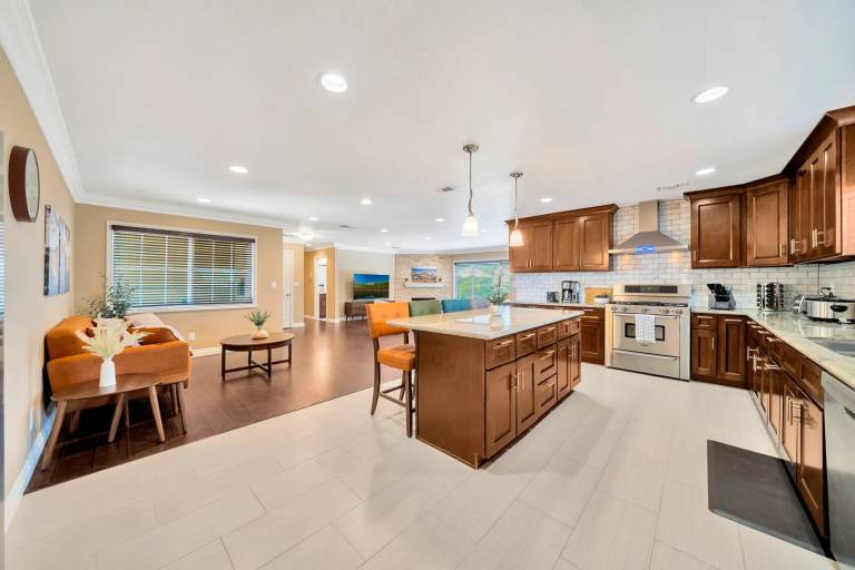 House with garden in Orange, CA