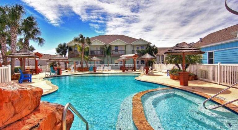 The Blue Pelican by AvantStay Pirates Bay Retreat 2 Shared Lagoon Pools 3 Blocks to Beach in Port Aransas, TX