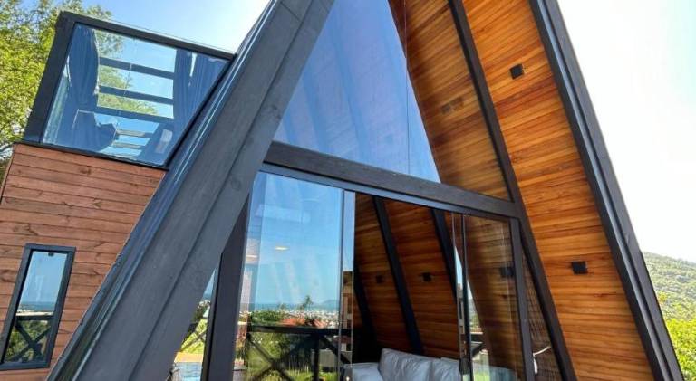 Cabana Piacere - Maravilhosa A-FRAME em Florianopolis! in Florianópolis