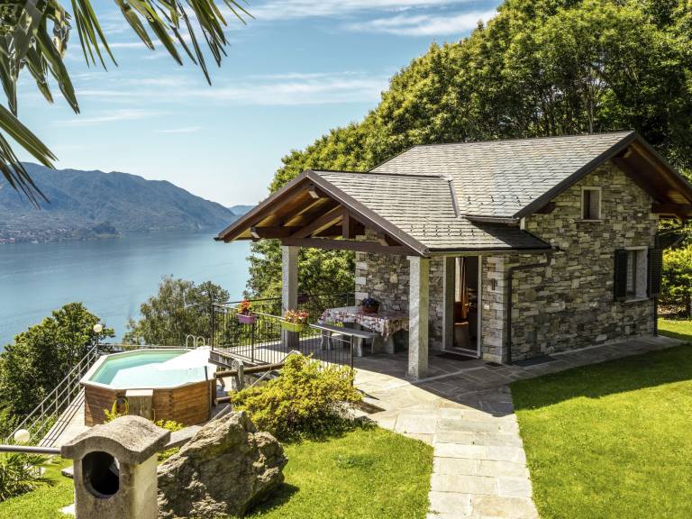 Ferienhaus in Trarego Viggiona, Lago Maggiore für max. 4 Gäste