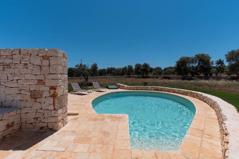 Villa 'Trullo White Dream Con Piscina' with Private Pool, Wi-Fi and Air Conditioning — photo 4