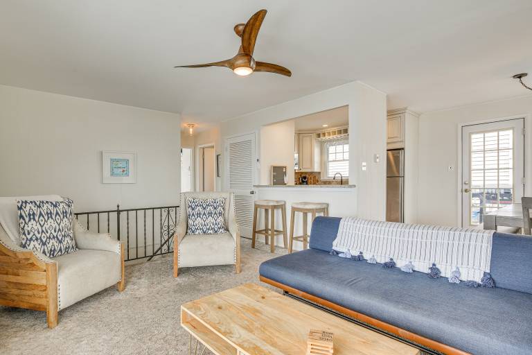 Waterfront Brigantine Home, Walk to Beach! — photo 2