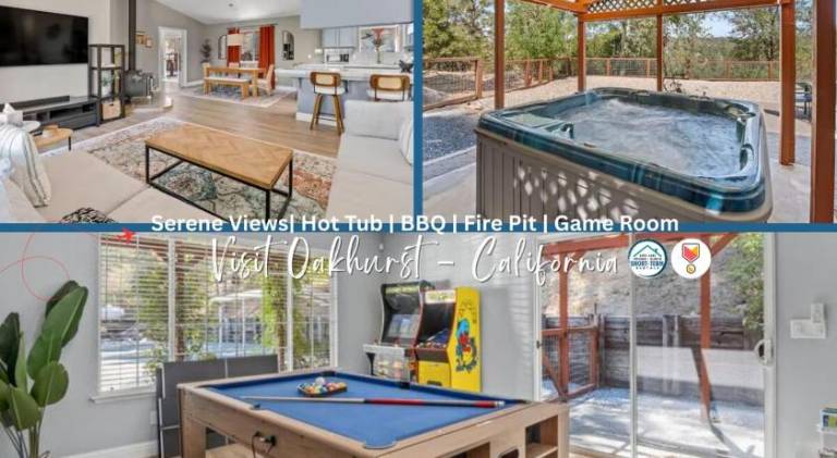 Rental apartment with jacuzzi in Oakhurst, CA