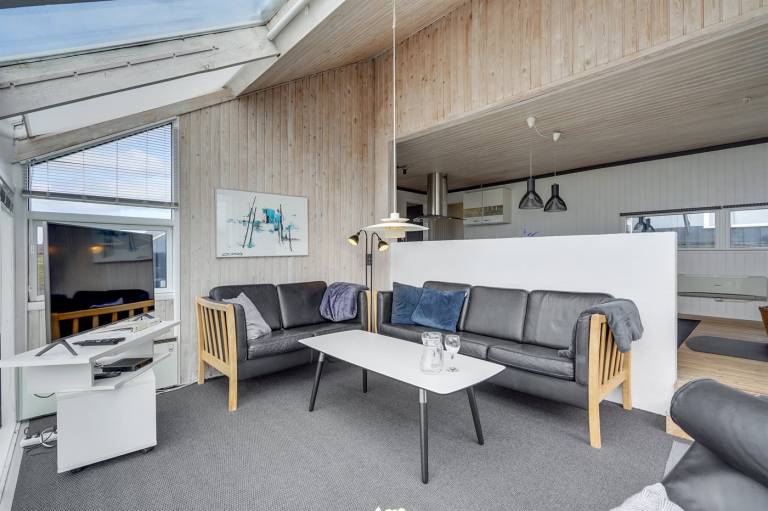 Ferienhaus mit Hund inHvide Sande, Sønder Havrvig  f&uuml;r max. 6 Personen