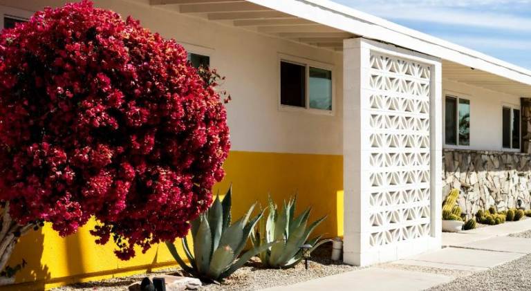 Pool Spa Stargazing Stylish Mid-Century Home Near Joshua Tree National Park in Twentynine Palms, CA