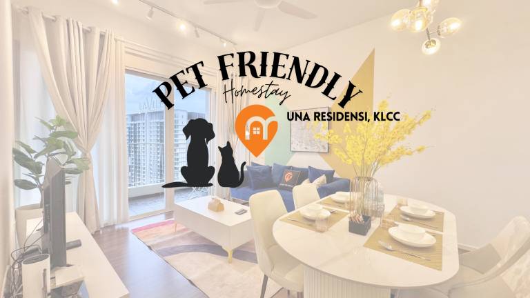 Nice serviced apartment with patio, garden & BBQ | Suitable for remote work | Dogs allowed in Kuala Lumpur