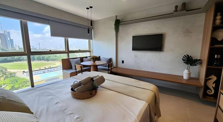 Holiday apartment with pool in Brotas