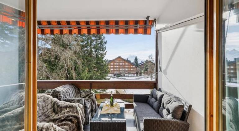 Holiday apartment with 1 room for 3 persons in Ollon