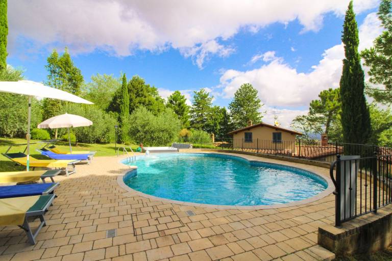 Villa with patio, yard & private pool — photo 2