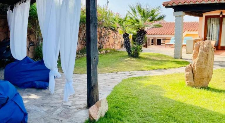 Vacation home with patio, grill & garden in Loiri Porto San Paolo