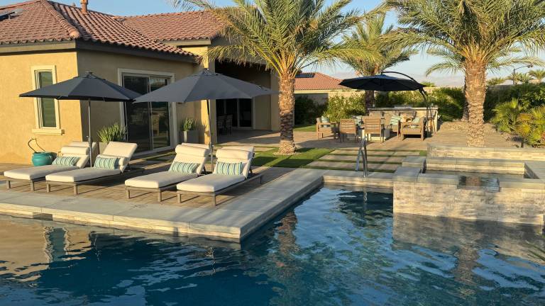 Paradise Island: Luxury Villa with Panoramic Views and Clubhouse Access..managed by Greenday! in Rancho Mirage, CA