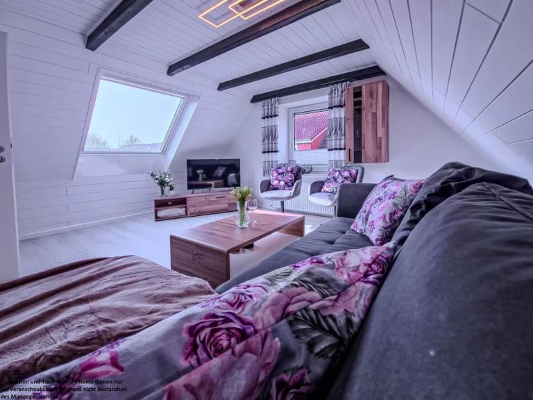 Ferienwohnung Deichschaf – 42 m² pure Entspannung für 4 mit Blick auf den Deich — photo 5