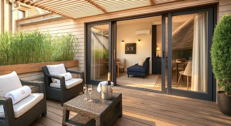 40 m&sup2; Apartment mit Hotelservice