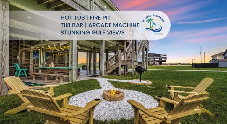 Vacation home with hot tub in Bolivar, TX
