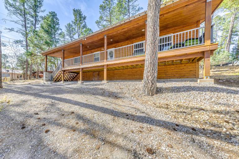 Ruidoso Cabin w/ Patio -  Walk to Midtown! in Ruidoso, NM
