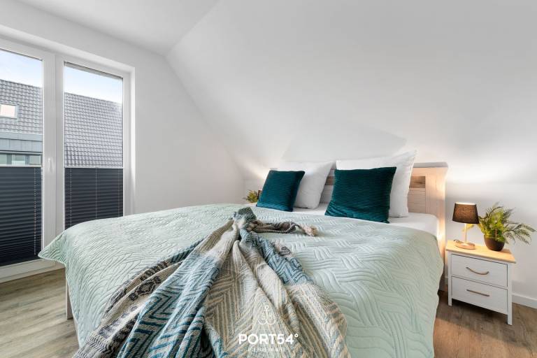 Küste 4 - Balkon mit Feldblick, Duschbad, 2 Schlafzimmer — photo 3