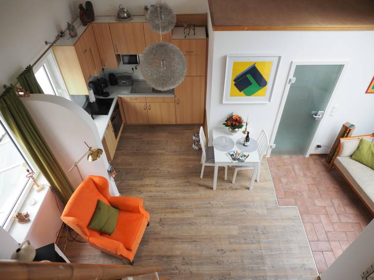 Appartement Fewo Dusche WC 2 Schlafräume