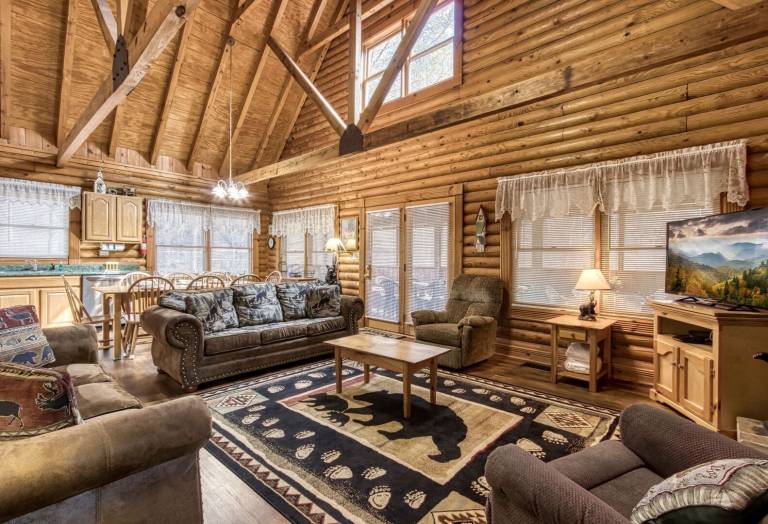 Children-friendly cabin with private pool | Pet-friendly — photo 5