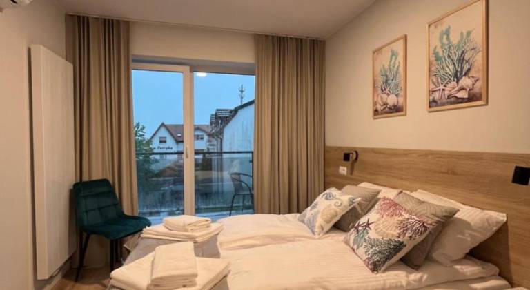 Apartament z hotelowymi udogodnieniami Łeba