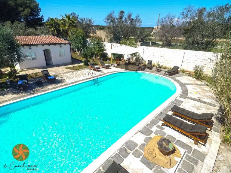 'Villa La Cucchiara' with Private Pool, Wi-Fi, and Air Conditioning in Nardò