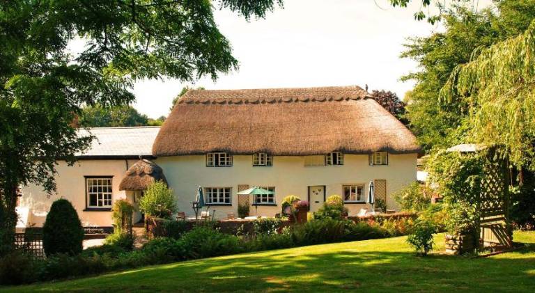 The Barn and Pinn Cottage in Sidmouth