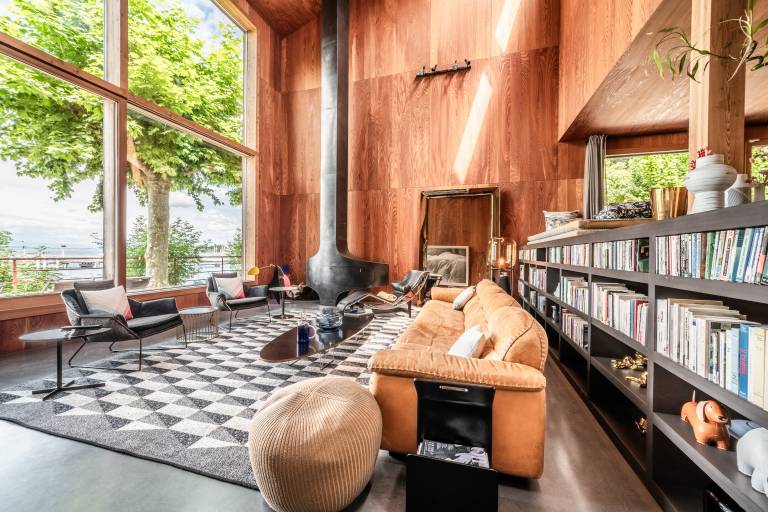 Villa 'Otoctone Bord Du Lac Léman' with Lake View, Wi-Fi and Air Conditioning — photo 5
