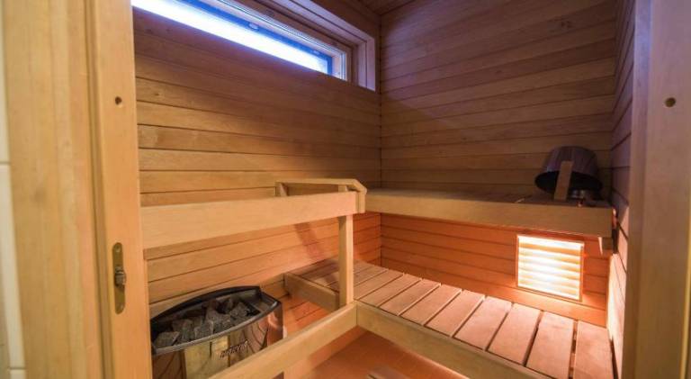 Kotimaailma two bedroom with sauna and balcony in Turku