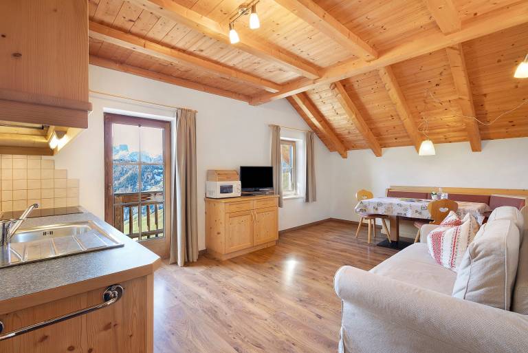 Holiday apartment with yard, barbeque & patio | Garden view in San Martino in Badia