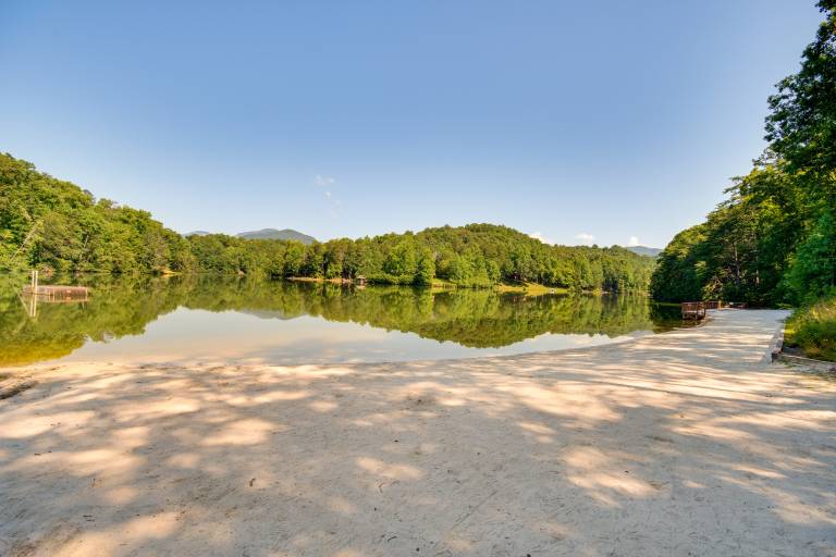 Sandy Beach, Fun Games & Barn: Lake Lure Gem! — photo 2