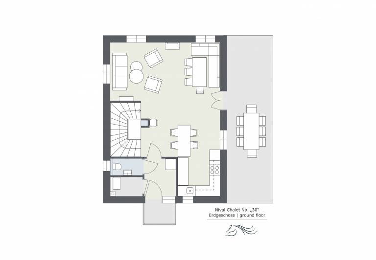 Family-oriented wonderful chalet with yard, terrace & sauna | Mountain view | Ski nearby | Pets allowed — photo 2