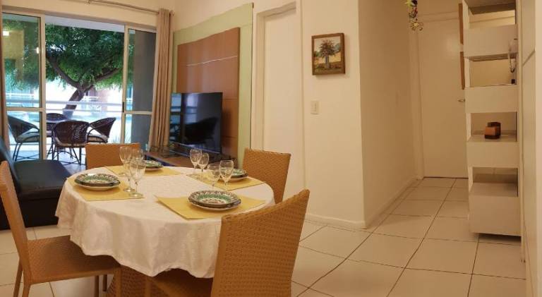 PALM BEACH Porto das Dunas, apartamento todo climatizado TERREO a 350 metros Beach Park — photo 3