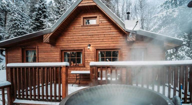 SOVIA WELLNESS CHATA s jacuzzi kadou a saunou, Cingov — photo 4