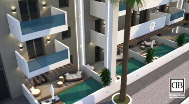 Apartment with patio & pool in Katerini