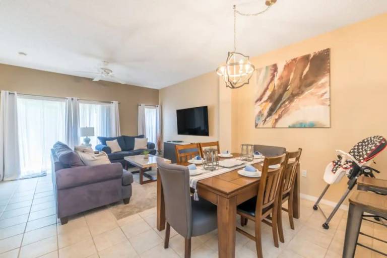 Fully equipped wonderful vacation home with sauna & pool | Pets are welcome in Osceola, FL