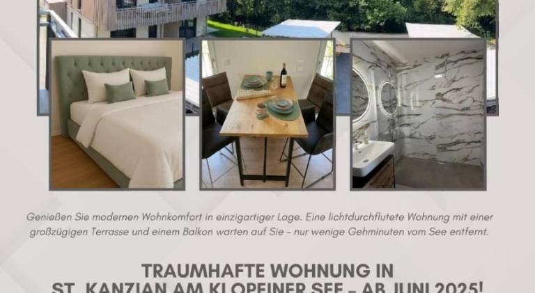 Lovely apartment | Pets allowed in Sankt Kanzian am Klopeiner See