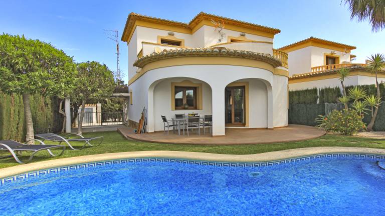 Villa el Palmar with 3 bedrooms close to the beach in Denia
