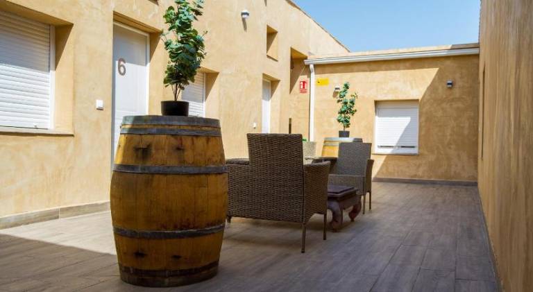 Holiday apartment with patio in Cáceres