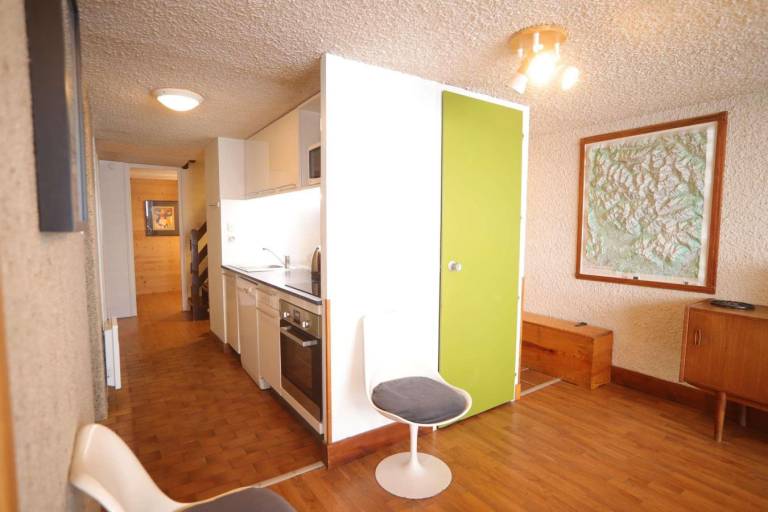 250m from resort center, 5th floor, view mountain, balcony, tv, ski locker, 80m², Auris en Oisans — photo 4