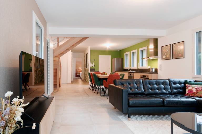 House with patio & yard in Dinan