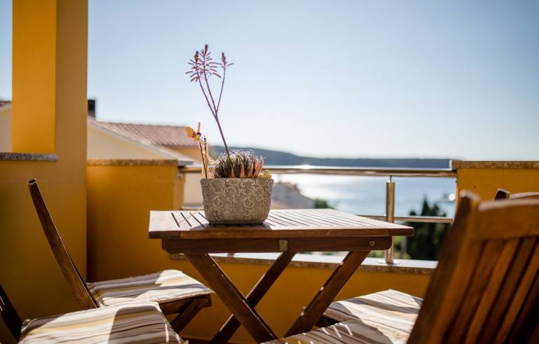 Ferienwohnung in Kampor, Suha Punta für max. 6 Personen